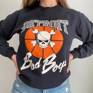 detroit bad boys sweatshirt
